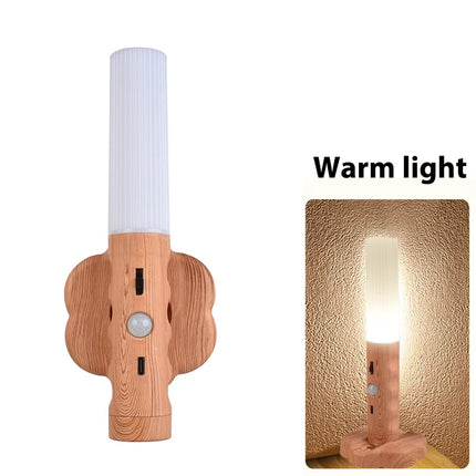 Lámpara con sensor infrarrojo inteligente para el hogar