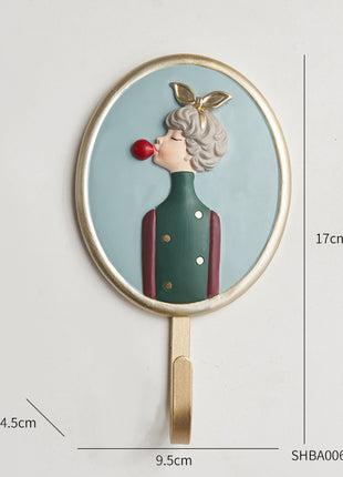 Bubble Girl Decorative Figurine