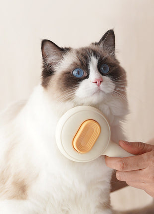 Self-Cleaning Cat Hair Removal Brush