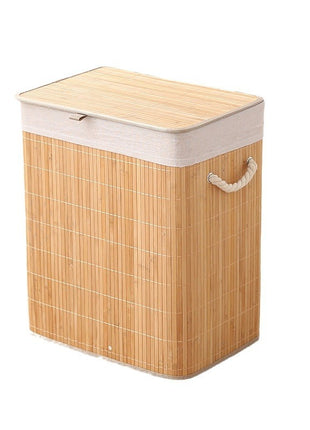 Bamboo Woven Laundry Basket