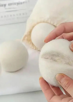 Bolas para secadora de ropa, bolas de lavandería reutilizables