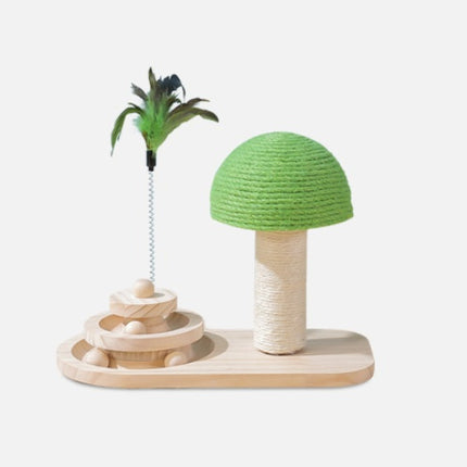Juguetes para gatos en forma de árbol para mascotas Poste rascador para gatos