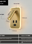 3W Warm Light / 3131 Single USB Copper
