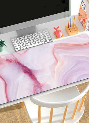 Extended Marble Desk Mat