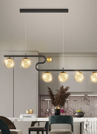 Modern Rectangular Dining Table Light