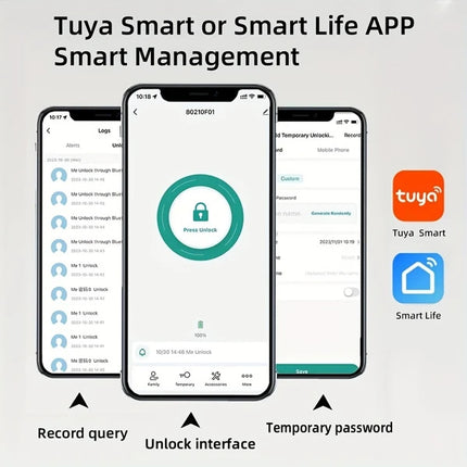 Tuya Fingerprint Door Lock