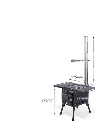 Portable Outdoor BBQ Wood Stove
