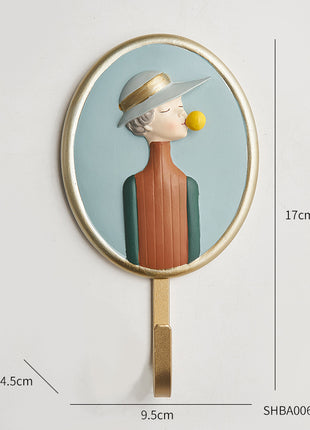 Bubble Girl Decorative Figurine