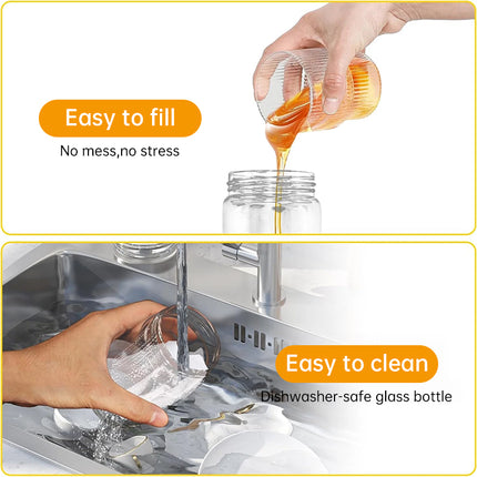 Glass Honey Dispenser ⭐