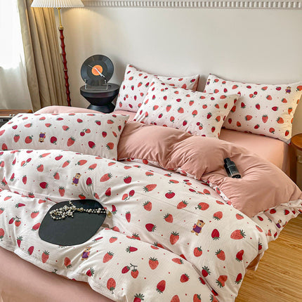 Jacquard 4-Piece Bedding Se
