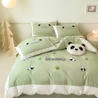 B Green / 1.2m Bed Sheet 3pcs