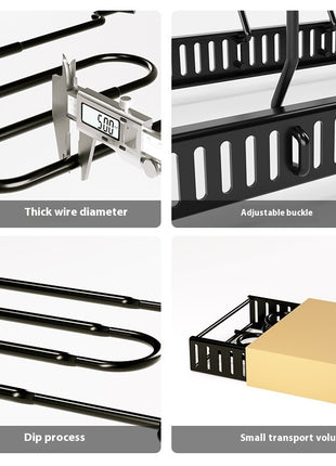 Foldable Kitchen Rack