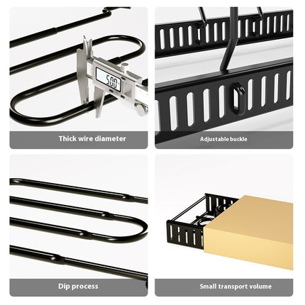 Foldable Kitchen Rack
