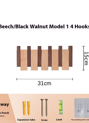 Wall-Mounted Coat Hooks