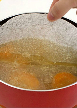 Película de aceite de sopa de cocina