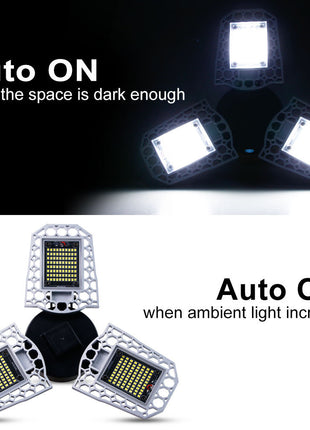 Three Leaf Garage Light