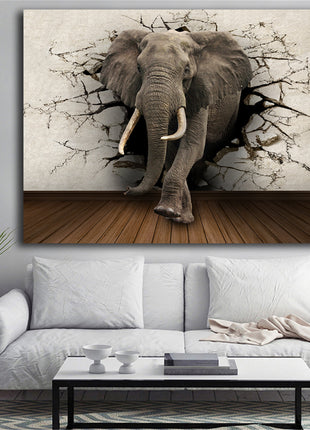 Elephant Canvas Wall Art