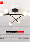 Light Source Not Included / B Style Black Gold