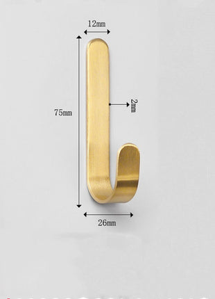 Modern Adhesive Wall Hooks ⭐