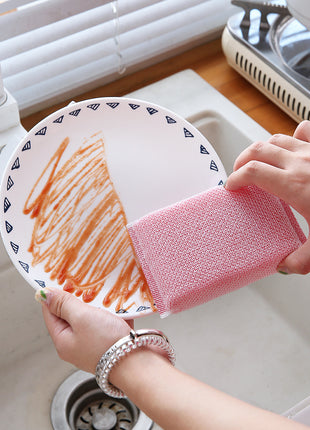 Cepillo para lavar platos con esponja para utensilios de cocina