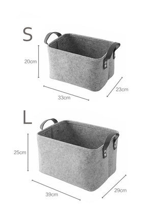 Felt Laundry Basket