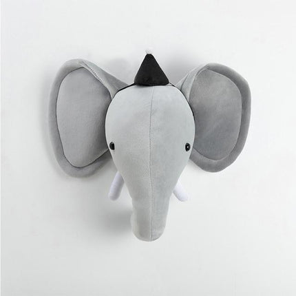Ins animal head wall decoration cloth children''s room