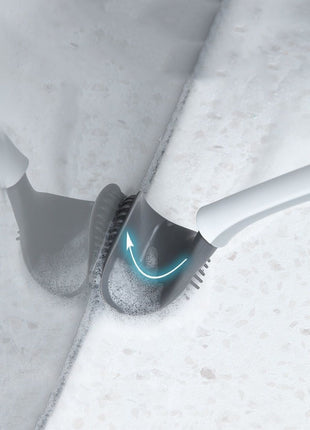Silicone Bathroom Cleaning Brush Set