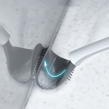 Silicone creative bathroom cleaning kit