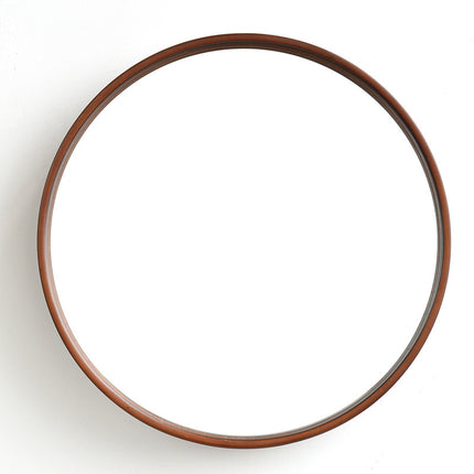 Bathroom Solid Wood Simple Mirror