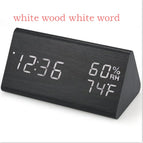 White wood white word
