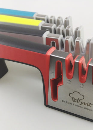 4-in-1 Kitchen Knife Sharpener