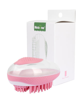 Dog Cat Bath Brush 2-in-1 Pet SPA Massage ⭐
