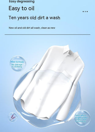 Detergente para ropa con enzimas activas