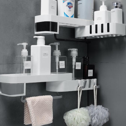 Bathroom corner shelf