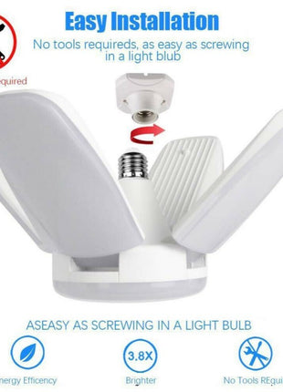 Foldable LED Garage Light