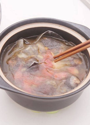 Película de aceite de sopa de cocina