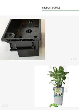 Self-Watering Rattan Planter