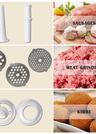 Electric multifunctional meat grinder