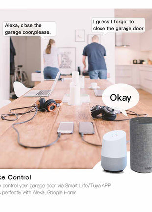 Controlador inteligente de puerta de garaje con control remoto