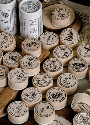 Plant Fruit Stamp Decoration