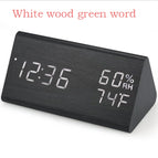 White wood green word