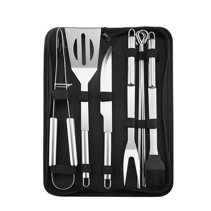 10-Piece BBQ Tool Set