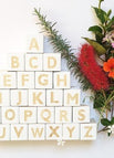 White / English alphabet
