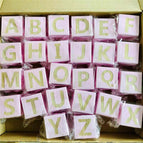 Pink / English alphabet