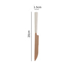 Cuchillo de mesa beige