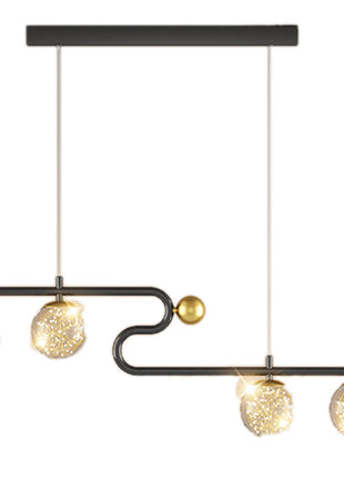Modern Rectangular Dining Table Light