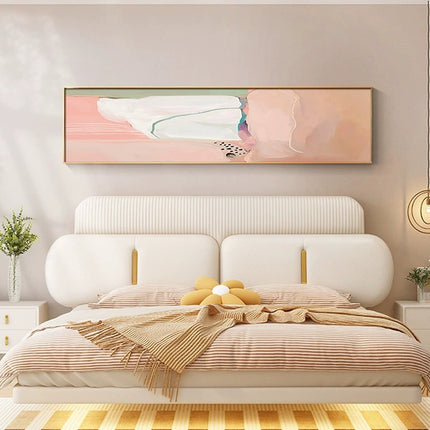 Pink Bedroom Bedside Decoration Abstract