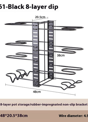 Foldable Kitchen Rack