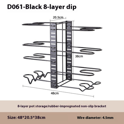 Foldable Kitchen Rack