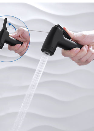 Bathroom cleaning nozzle